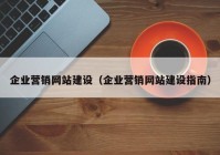 企业营销网站建设（企业营销网站建设指南）